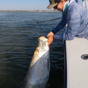 Loving the late season tarpon action! Epic day going 2 for 2 off the beach.
