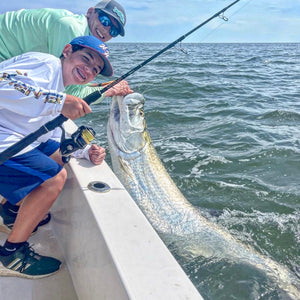 Lots of gripping and grinning today on some nice tarpon and redfish!