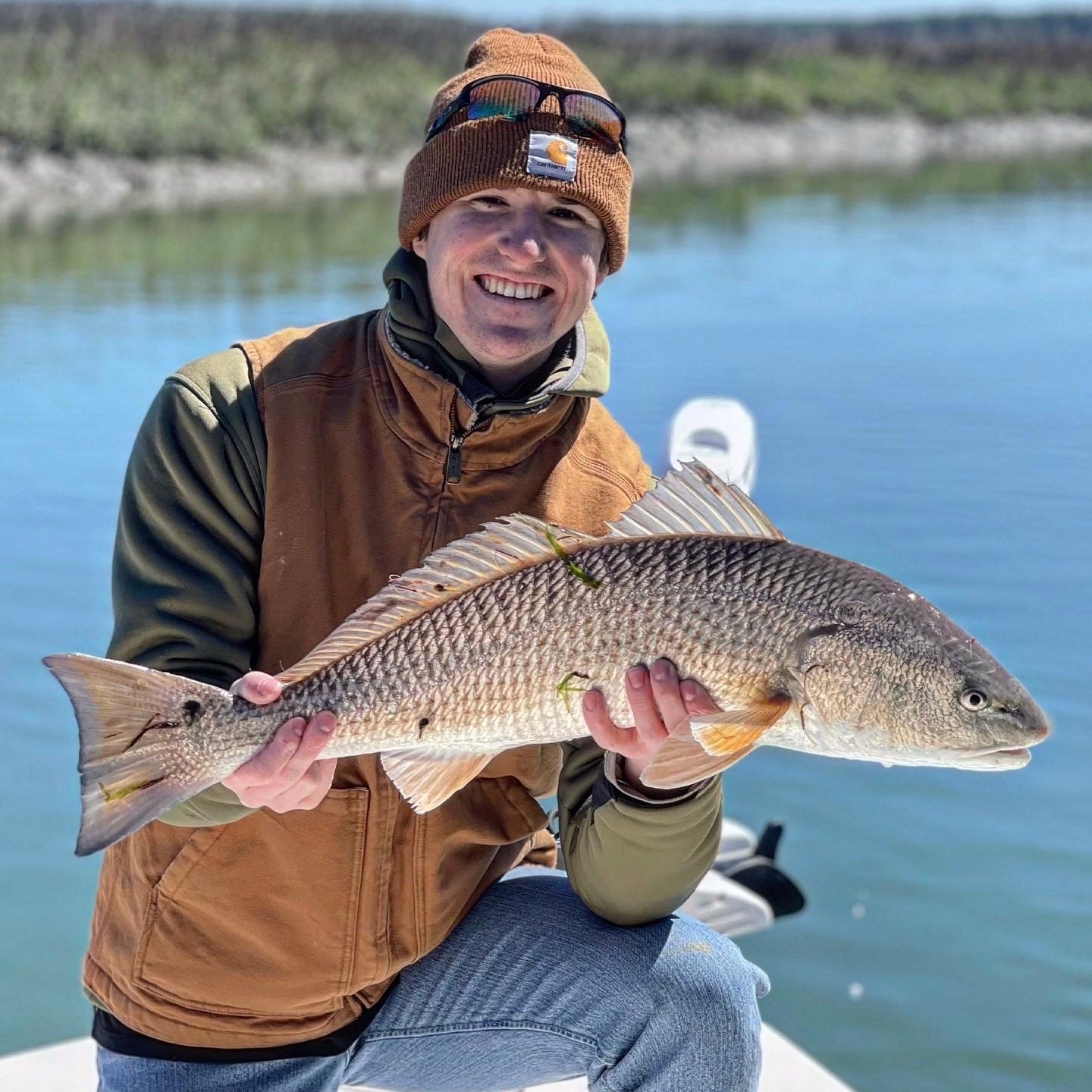 Some 🥶 weather this weekend but some hot🔥fishing! Check out the shots.