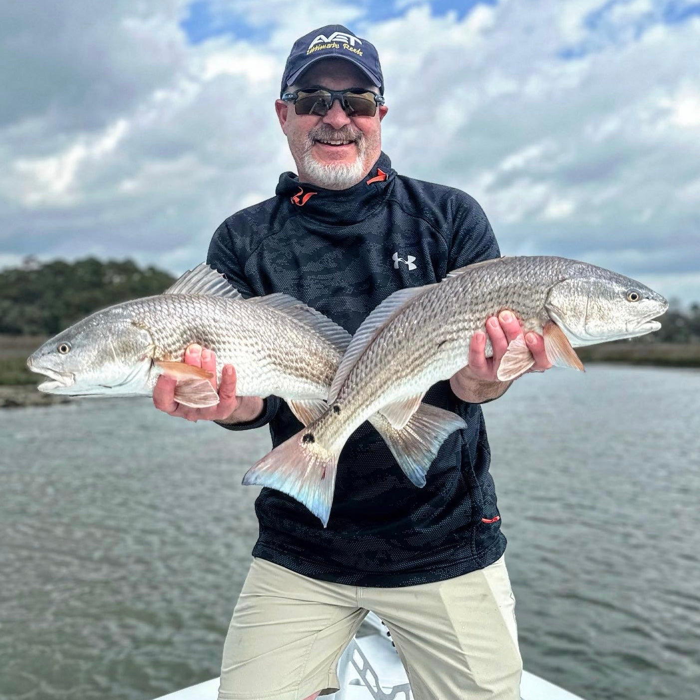 Lots of wind & Lots of fish this morning!