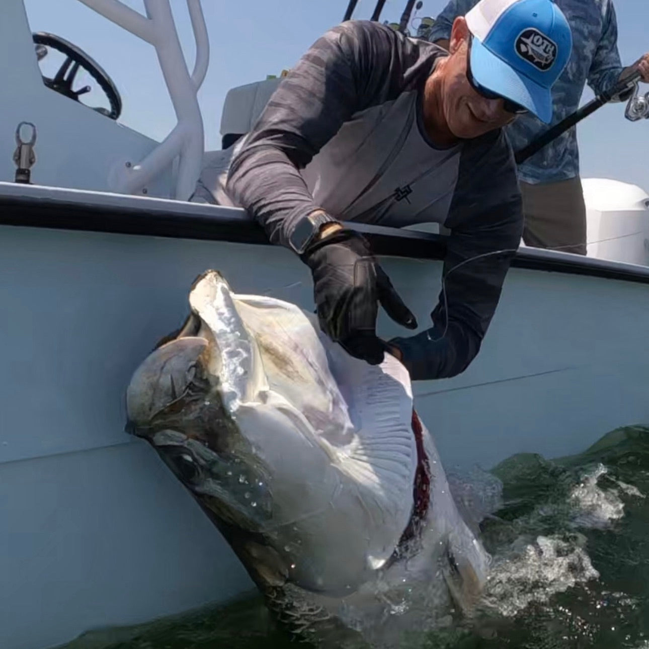 Buiggest Tarpon of the year so far!