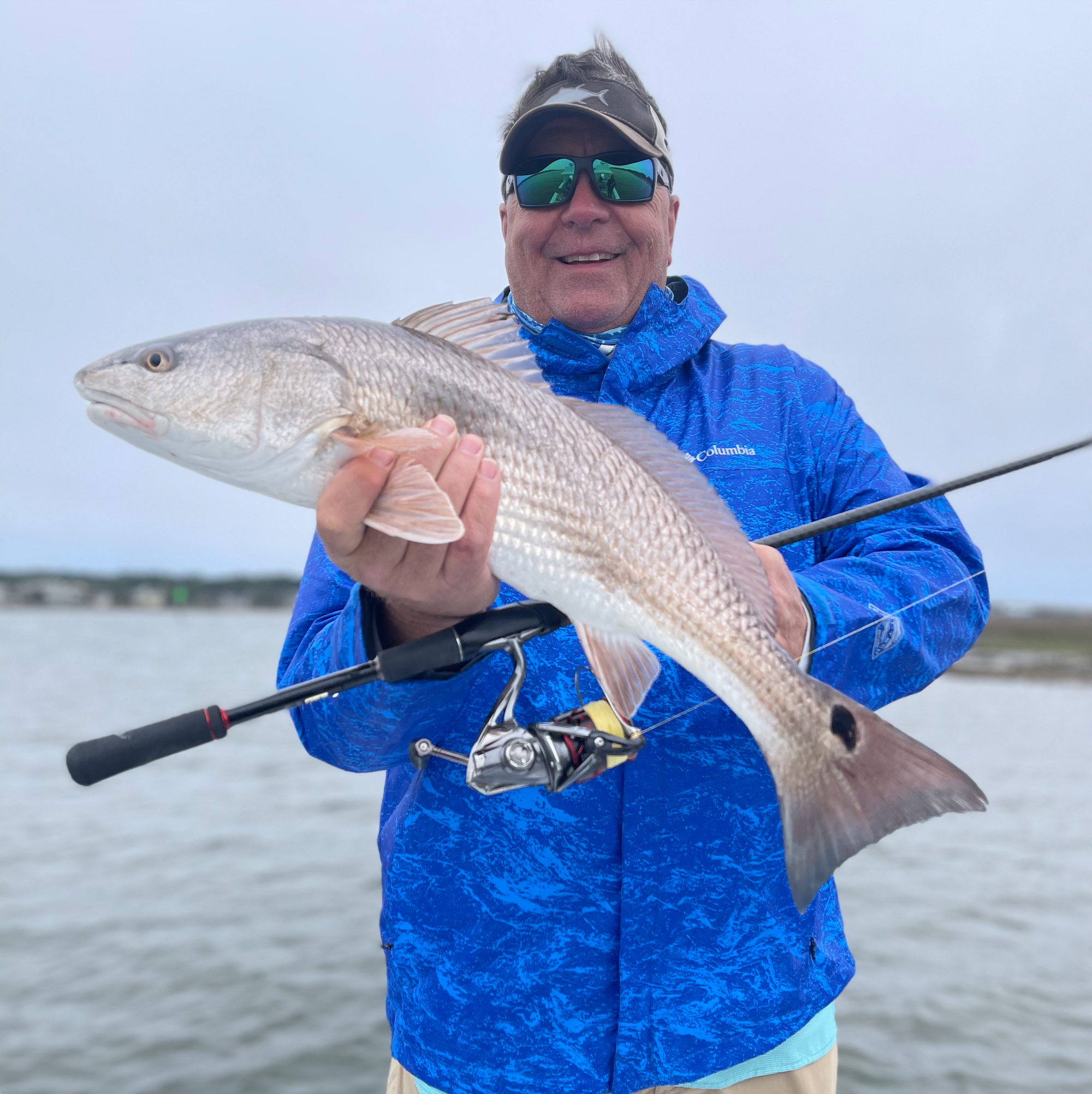 Chilly weather but some Hot 🔥 Fishing for Redfish