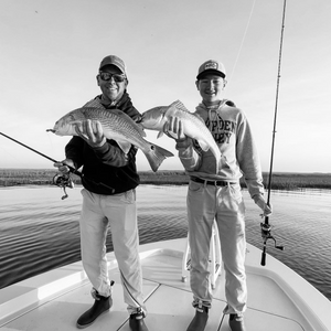 Inshore and Offshore Redfish Slam!