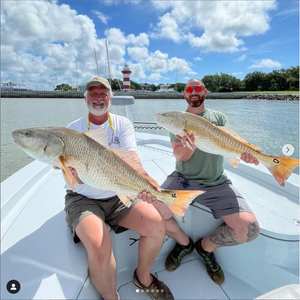“G”reat day of catching “R”edfish for my @brianvaughn clients!