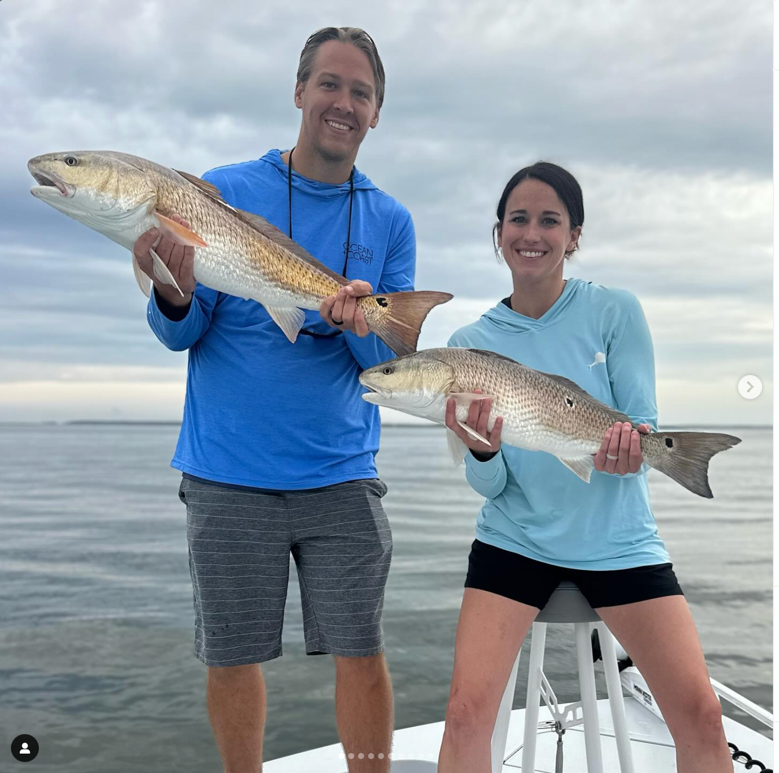 The week is off to a great start catching lots of redfish in the ocean, creeks and up on the flats. Book a trip with us today!
