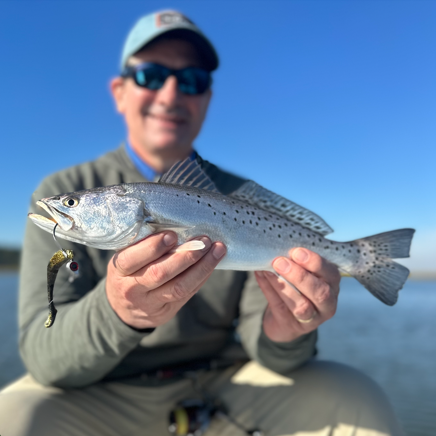 Love the fall and winter months for casting artificials for trout, reds and flounder!