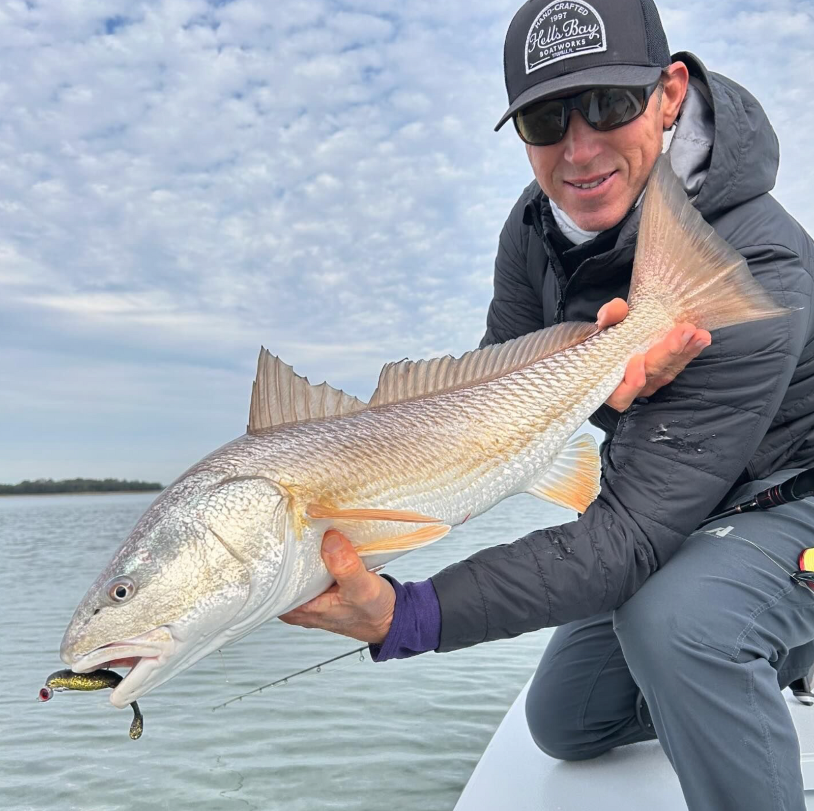 In the right spot catching a nice ☝🏻 with no spot!