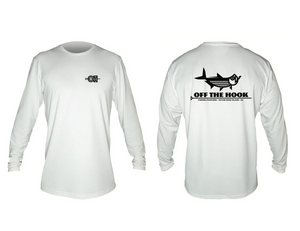 OFF THE HOOK - ANETIK - LOW PRO TECH L/S - WHITE HEATHERED