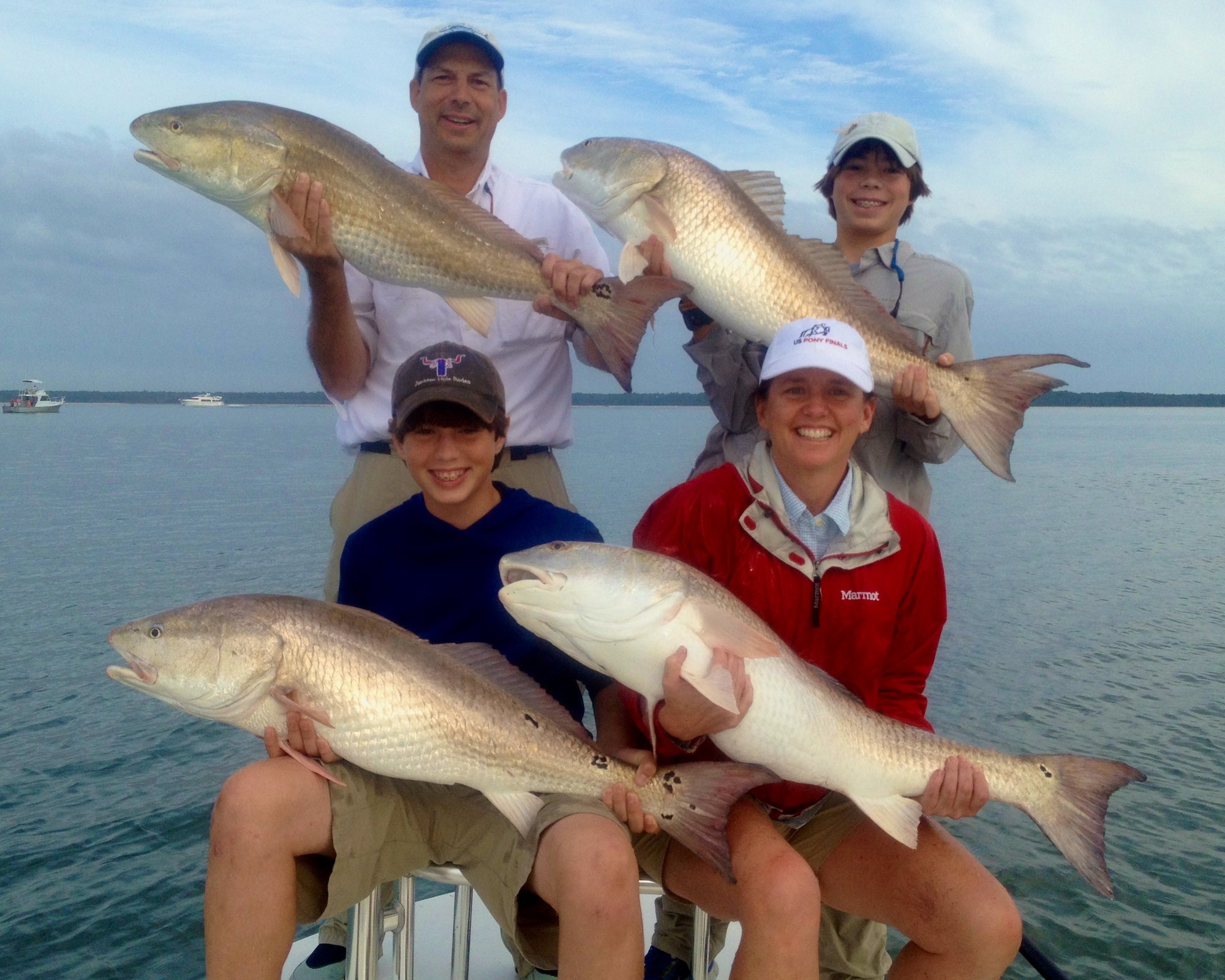 Hilton Head Fishing for Redfish with Off The Fishing Charters