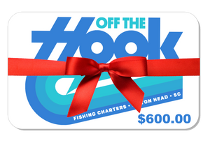 OFF THE HOOK FISHING CHARTERS GIFT CARD