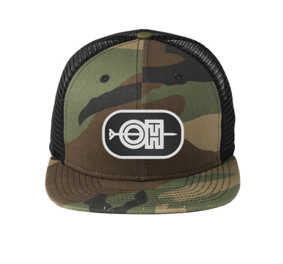 OFF THE HOOK PUSH POLE TRUCKER HAT - Off The Hook Fishing Charters